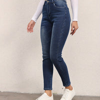 Fleece Lined Jeans - Warm Winter Denim with Medium Stretch