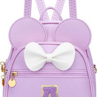 Girls Initial Mini Backpack