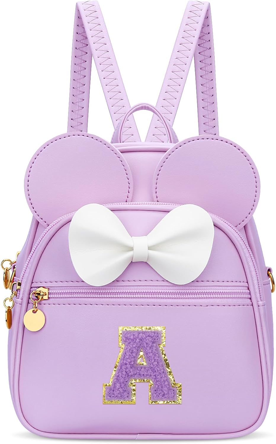 Girls Initial Mini Backpack