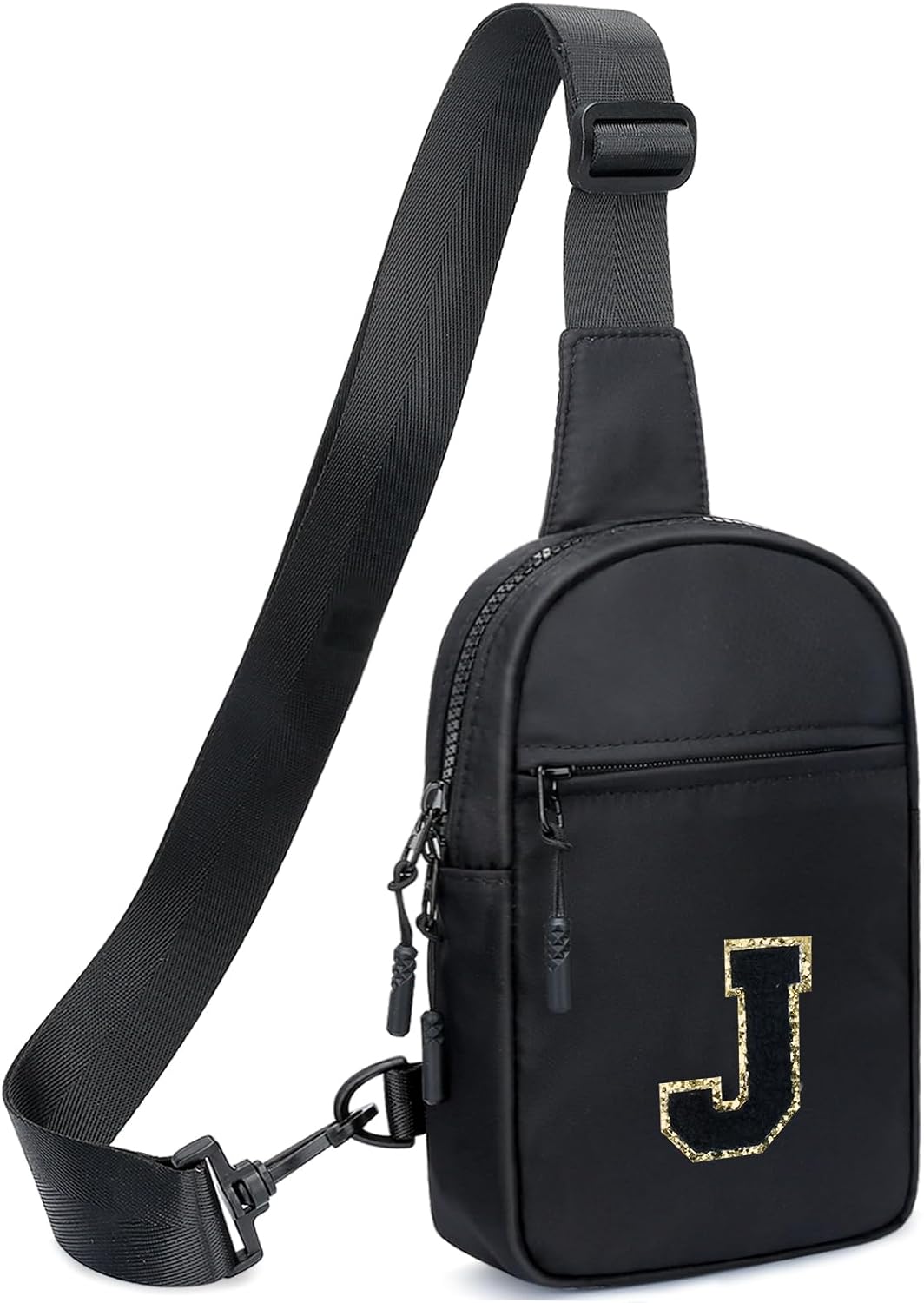 Girls Initial Sling Crossbody Bag