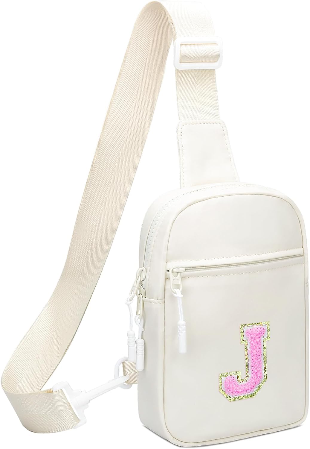 Girls Initial Sling Crossbody Bag