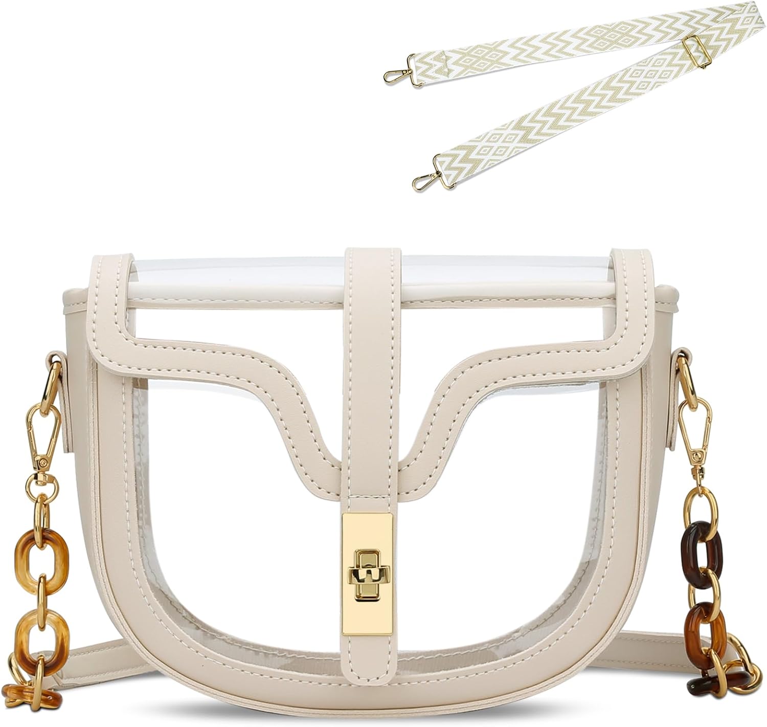 Clear Stadium Crossbody Bag