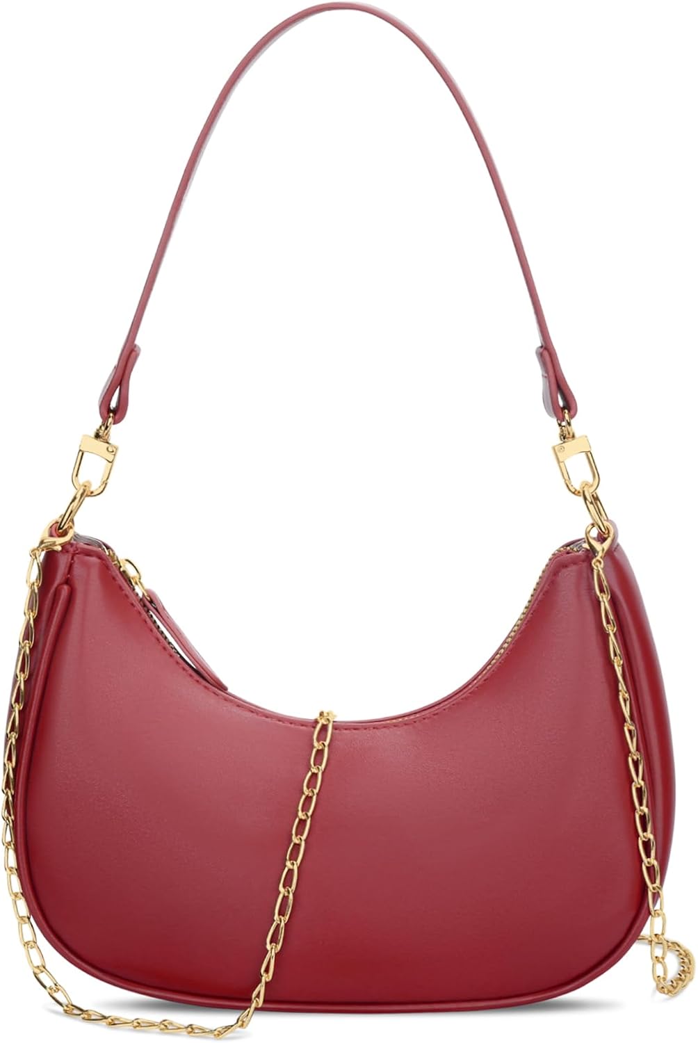 Small Crescent Shoulder Purse