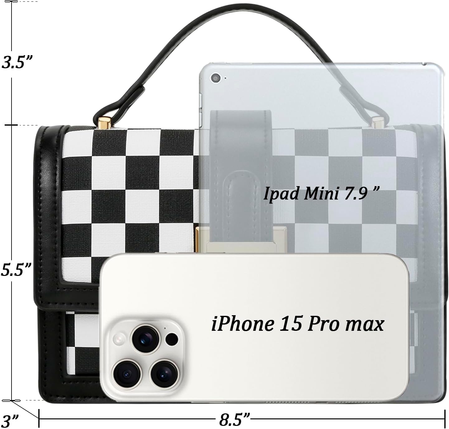 Top Handle Crossbody Handbag