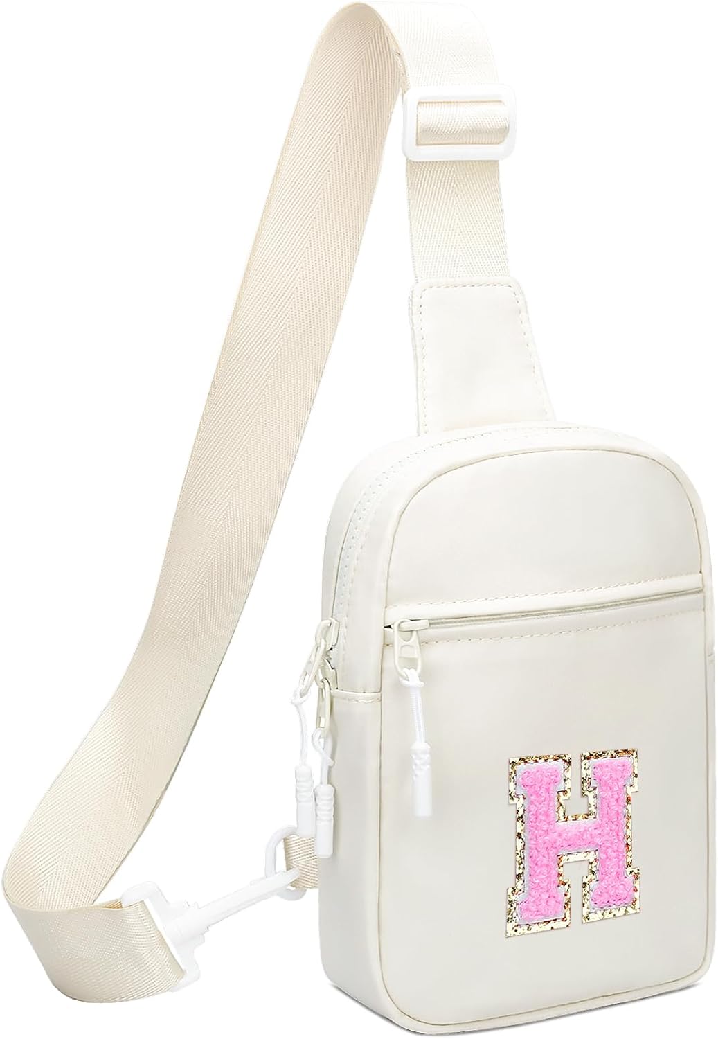 Girls Initial Sling Crossbody Bag