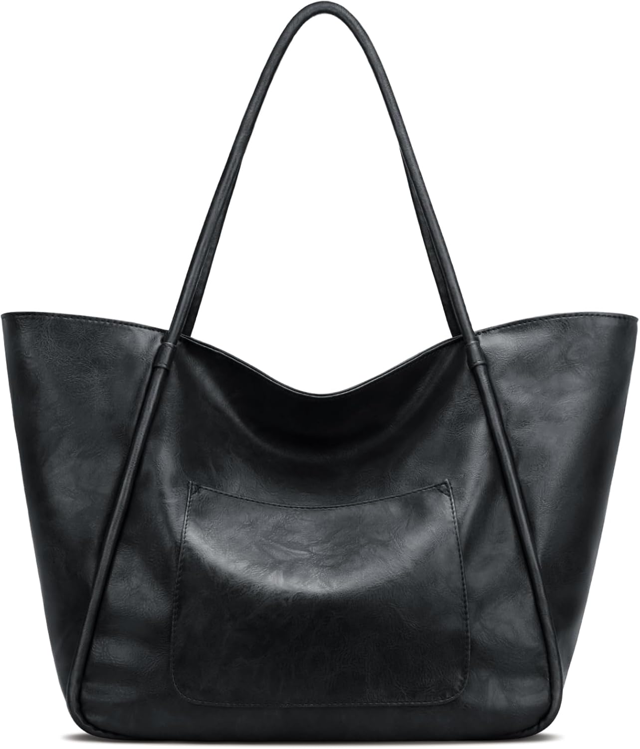 Large Leather Travel Tote Bag