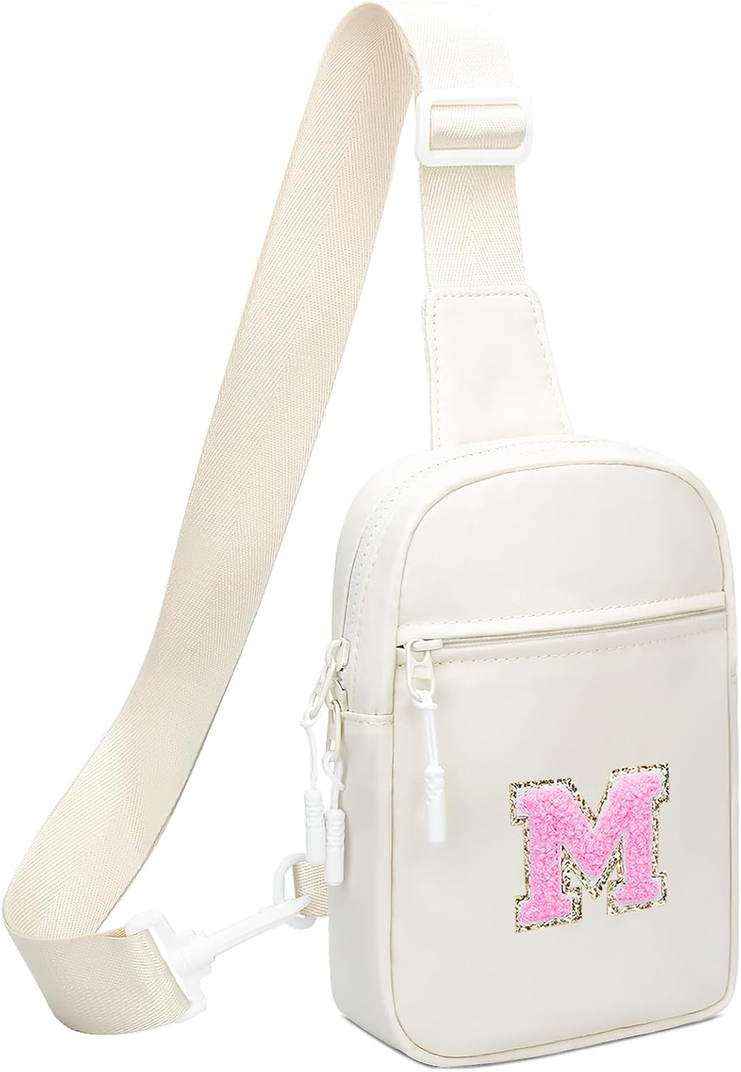 Girls Initial Sling Crossbody Bag