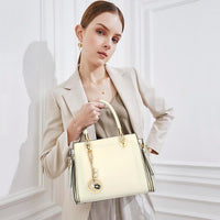 Vegan Leather Satchel Handbag