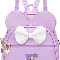 Girls Initial Mini Backpack