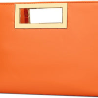 Vegan Leather Formal Clutch Purse