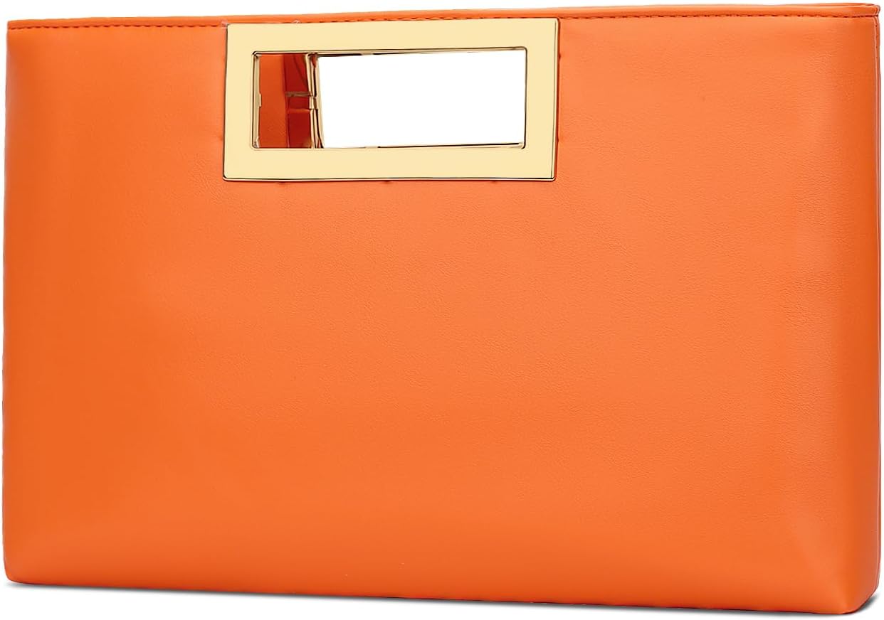 Vegan Leather Formal Clutch Purse