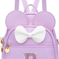 Girls Initial Mini Backpack