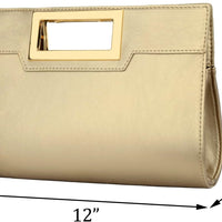 Elegant Pleated Clutch Purse