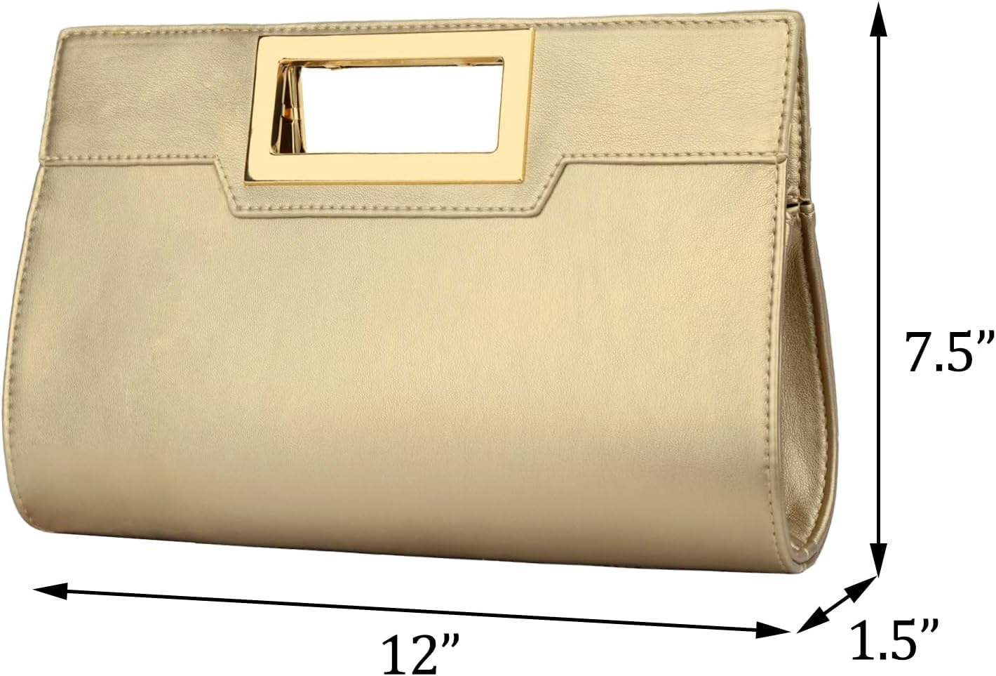 Elegant Pleated Clutch Purse