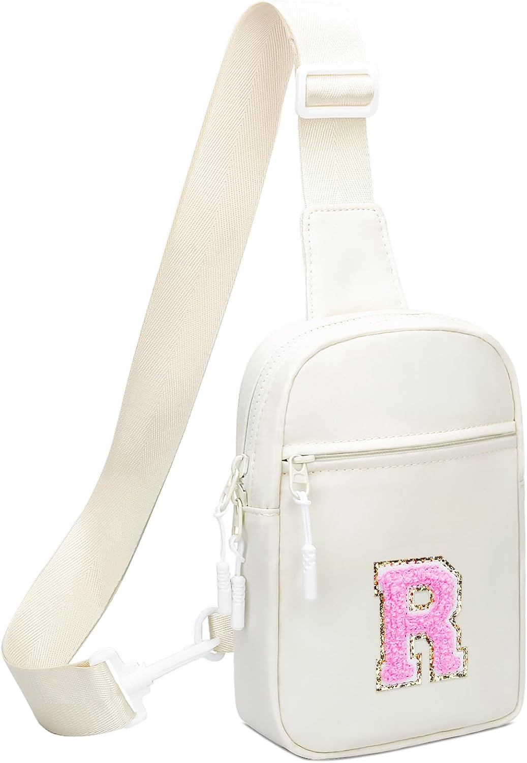 Girls Initial Sling Crossbody Bag