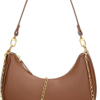 Small Crescent Shoulder Purse