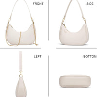 Small Crescent Shoulder Purse