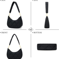 Retro Underarm Hobo Purse