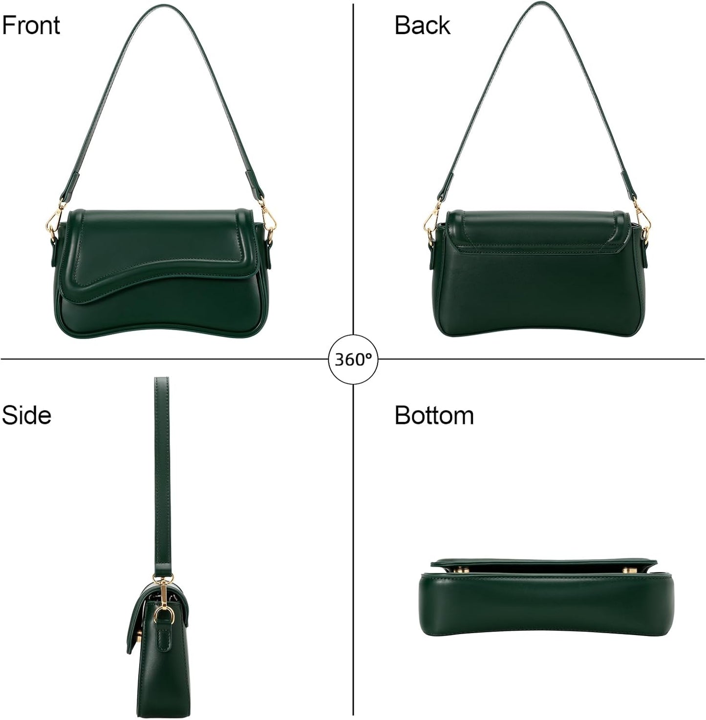 Small Retro Hobo Shoulder Purse