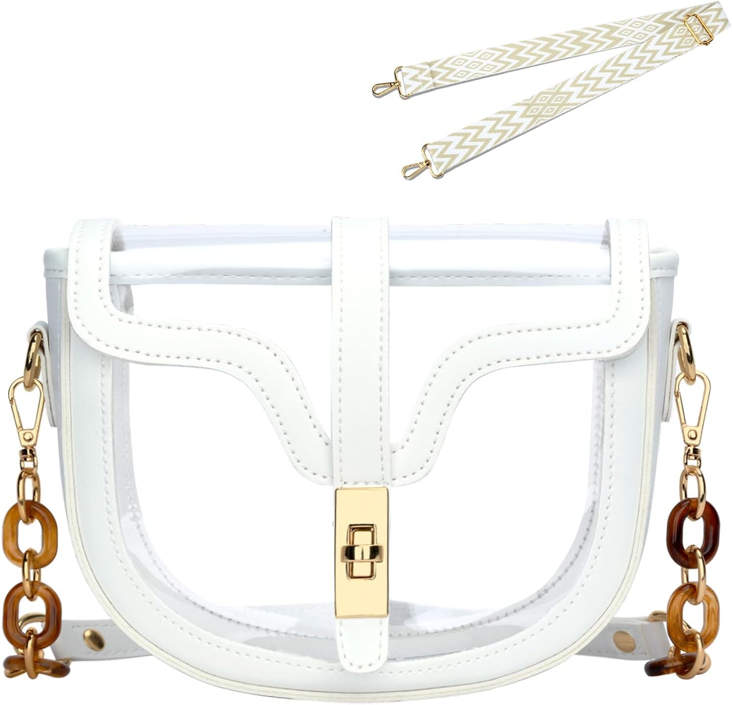 Clear Stadium Crossbody Bag
