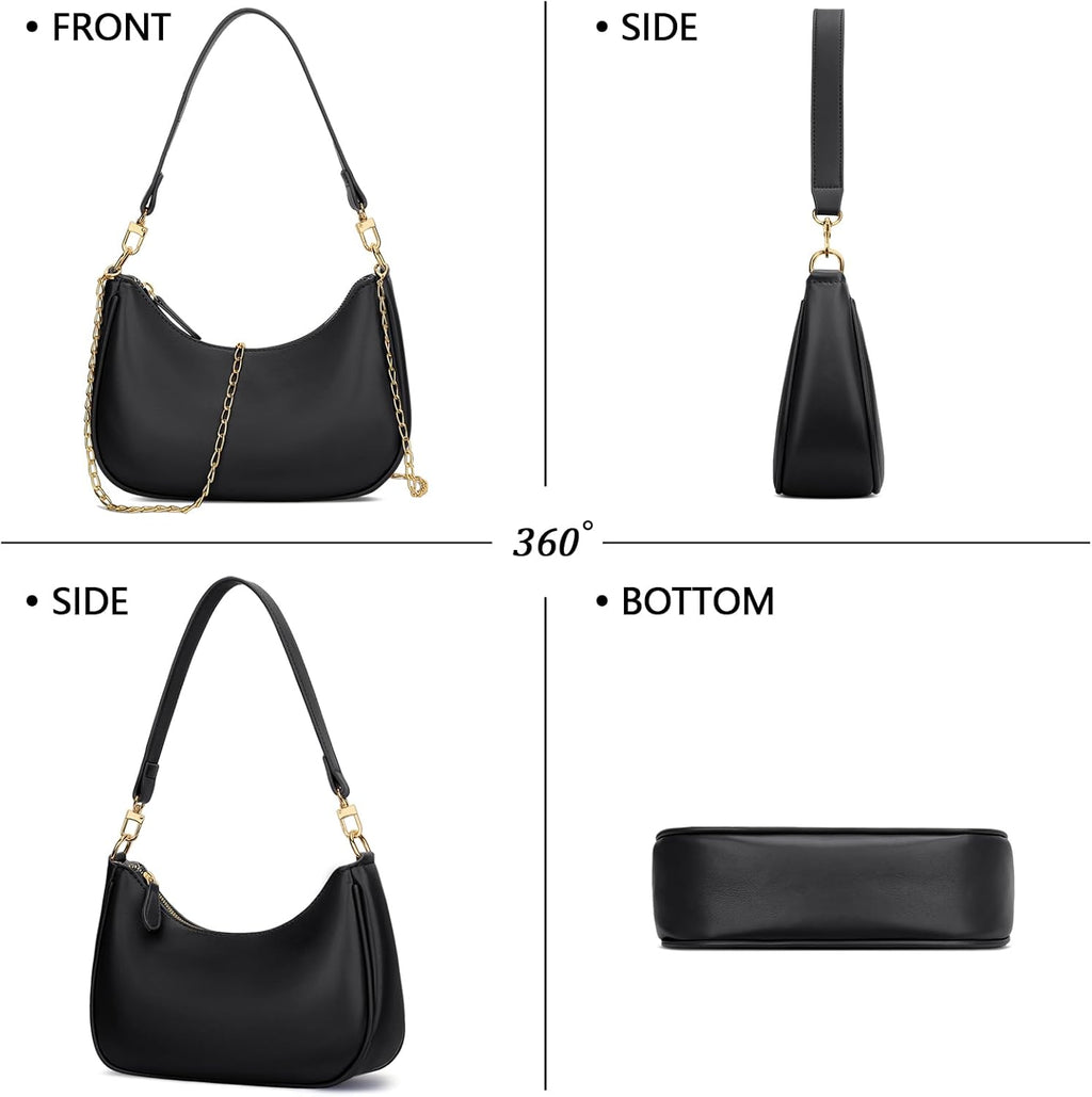 Retro Underarm Hobo Purse