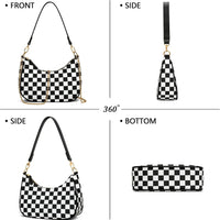 Retro Underarm Hobo Purse