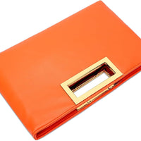 Vegan Leather Formal Clutch Purse