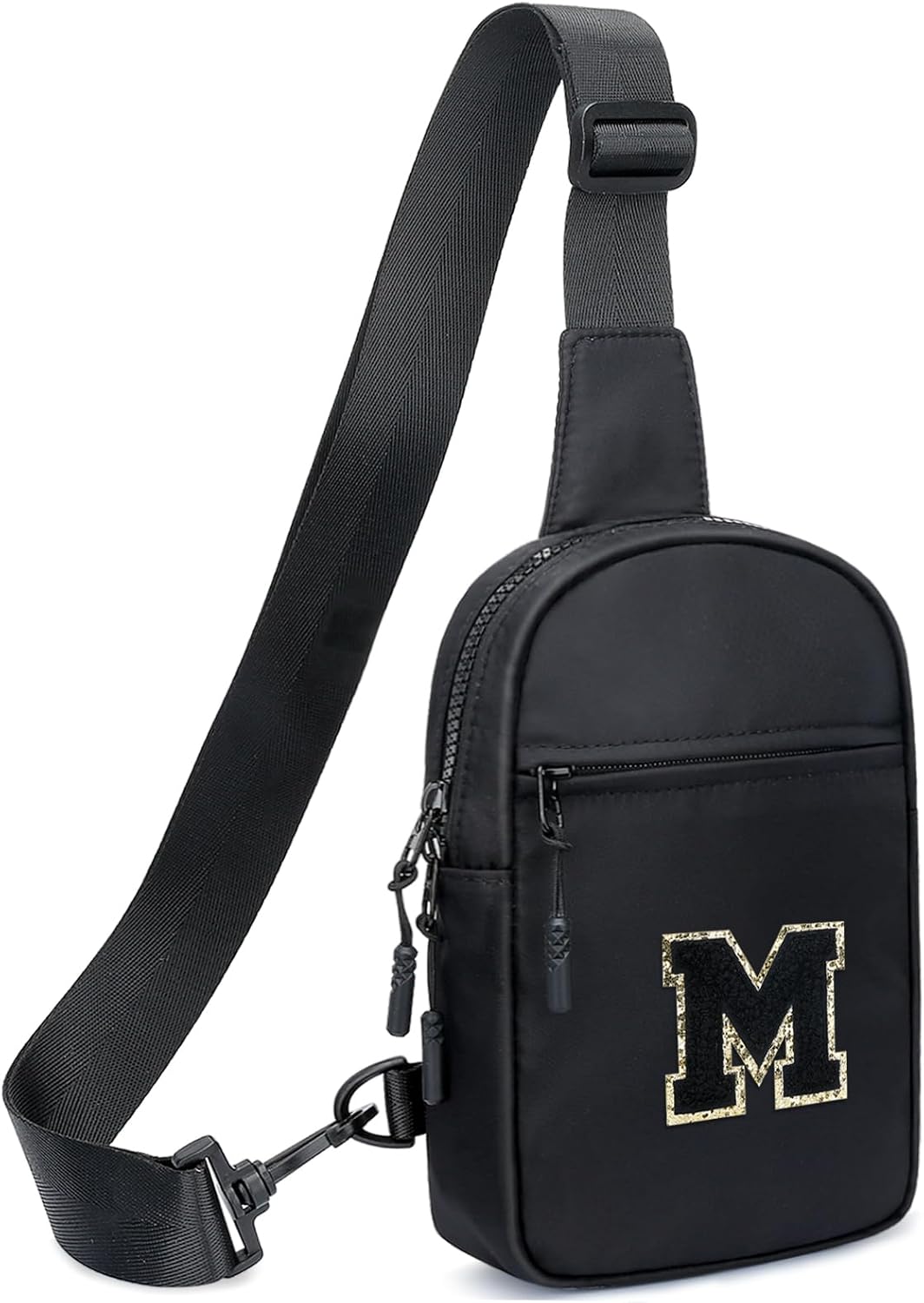 Girls Initial Sling Crossbody Bag