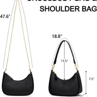 Retro Underarm Hobo Purse