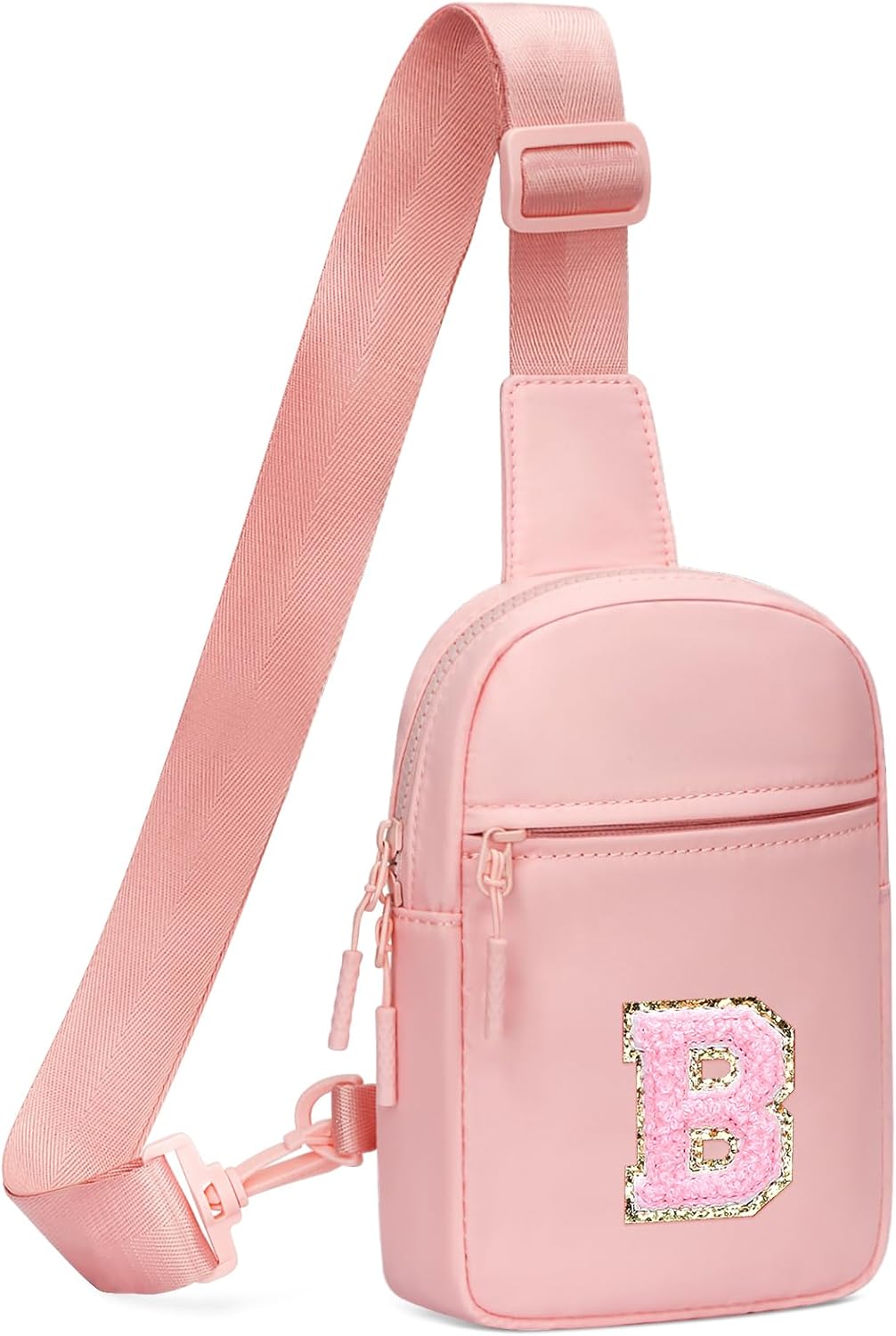 Girls Initial Sling Crossbody Bag