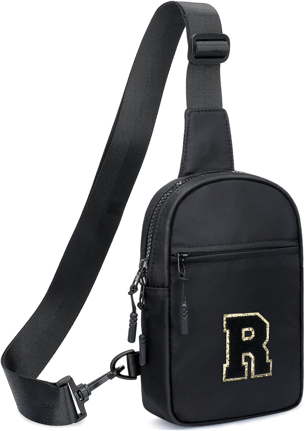 Girls Initial Sling Crossbody Bag