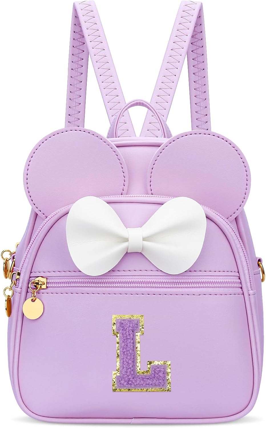 Girls Initial Mini Backpack