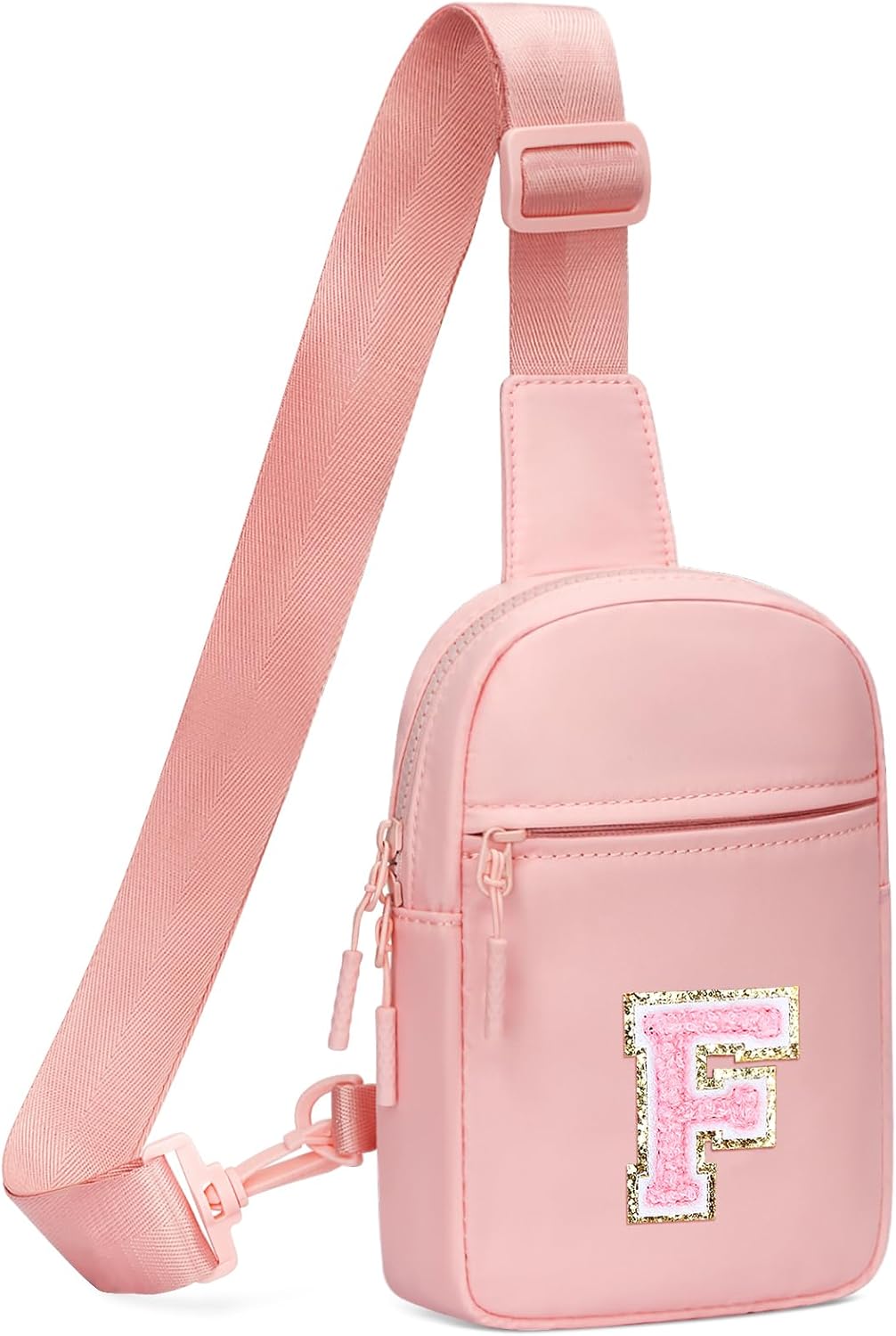 Girls Initial Sling Crossbody Bag