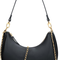 Small Crescent Shoulder Purse