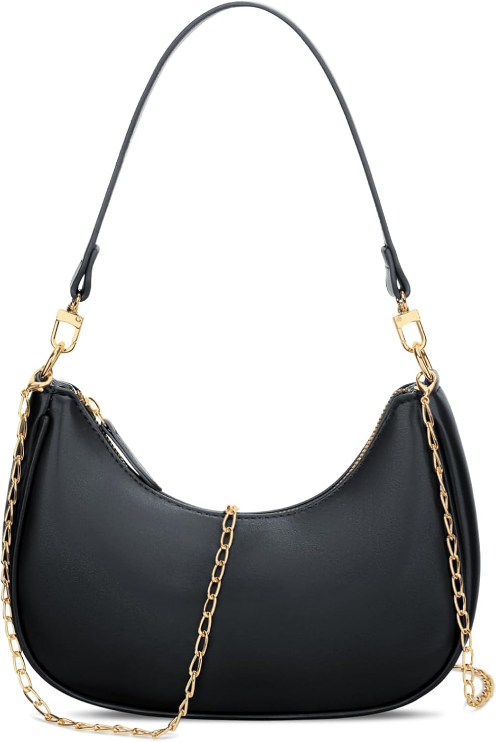 Small Crescent Shoulder Purse