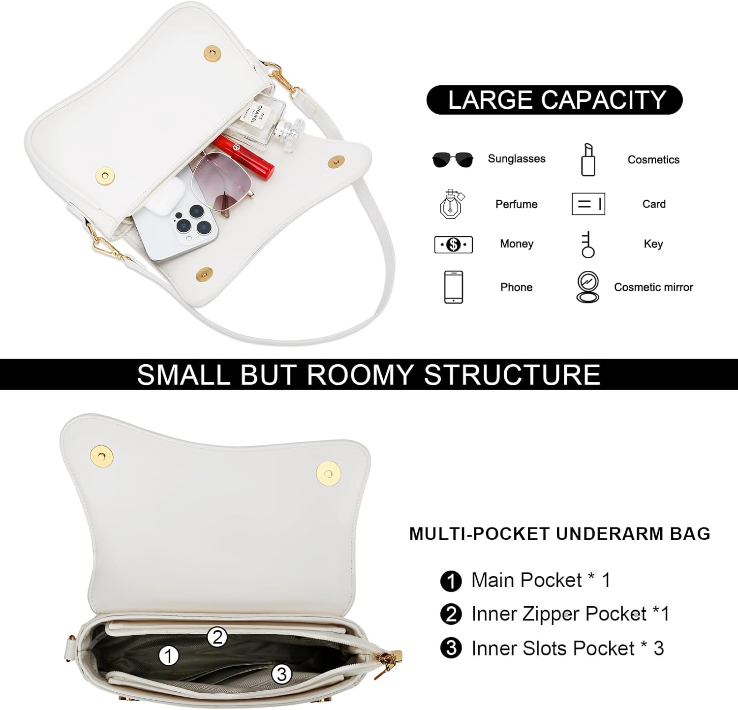 Small Retro Hobo Shoulder Purse