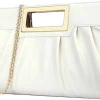 Elegant Pleated Clutch Purse
