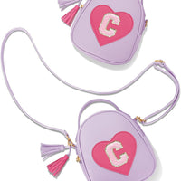 Girls Heart Crossbody Bag (Small)