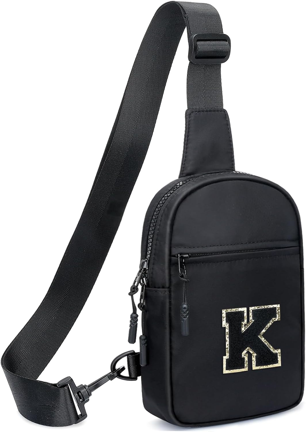 Girls Initial Sling Crossbody Bag