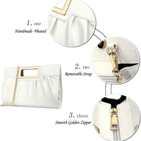 Elegant Pleated Clutch Purse
