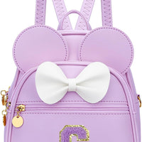 Girls Initial Mini Backpack