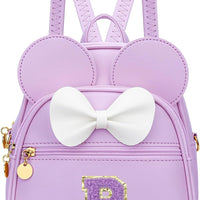 Girls Initial Mini Backpack