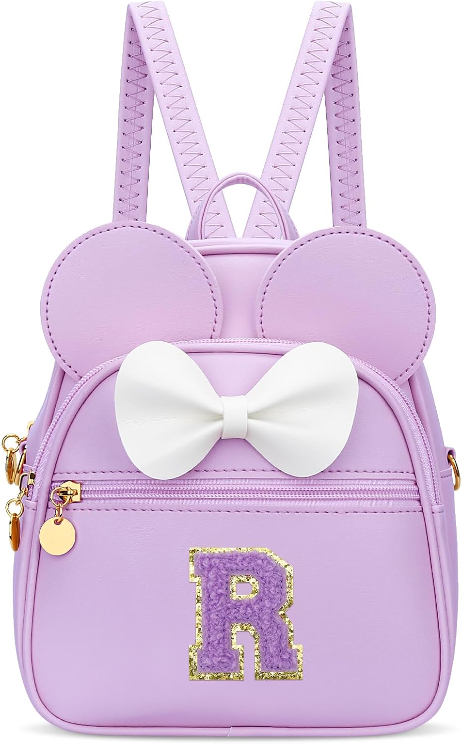 Girls Initial Mini Backpack