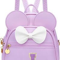 Girls Initial Mini Backpack