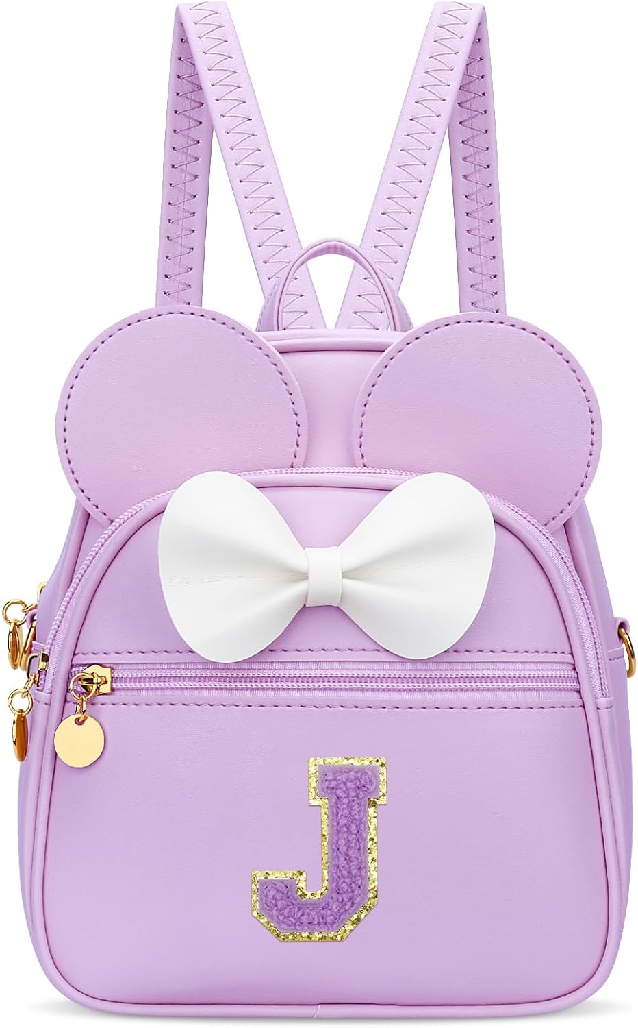 Girls Initial Mini Backpack