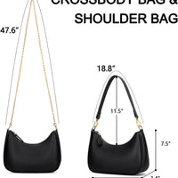 Retro Underarm Hobo Purse