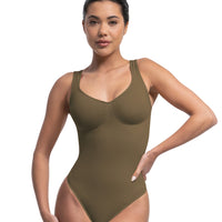Seamless Sculpt Thong Bodysuit - HeyShape