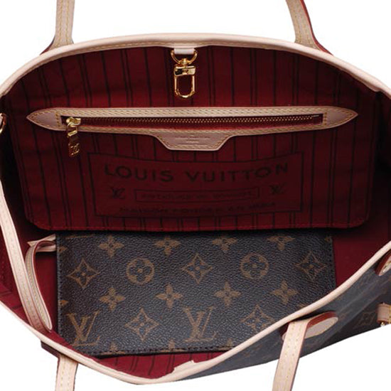 M41001 Neverfull PM Shoulder Bag Monogram Canvas