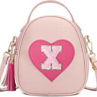 Girls Heart Crossbody Bag (Small)