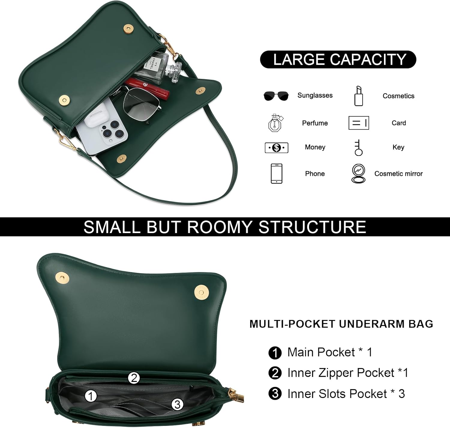 Small Retro Hobo Shoulder Purse